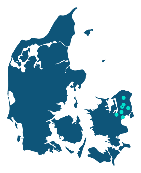 Kort over byer, hvor Vikkelsøflyt flytter